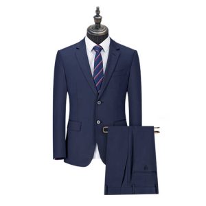 Blue Men's Professional Suit Suit Top and Pants Factory Wholesale OEM and ODM Orders HK2053-1