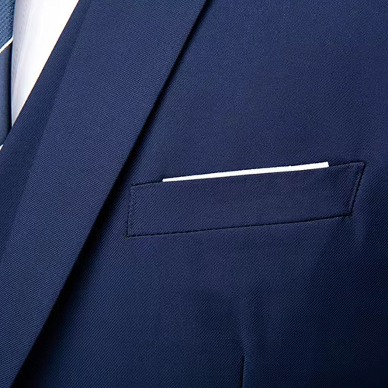 Best Price Party Men's Elegant Casual Suit Comfortable Breathable Customized - Image 4