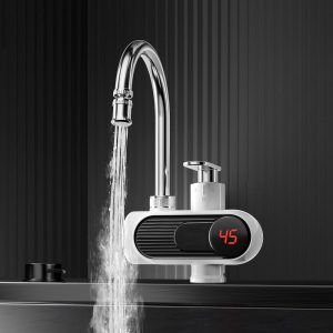 HOT Selling Hot Water Heater Fast Heating Tap Electric Instant Hot Water Kitchen Faucets with LED Digital Display