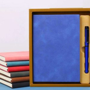 Custom Leather A5/A6 Notebook Gift Box Set - Creative Office & Business Corporate Gifts Bulk Wholesale 250355-